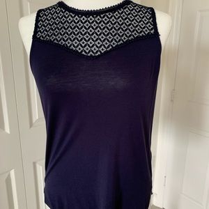 H&M Navy Blouse